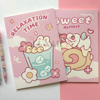 دفتر خط دار ته دوخت خرگوش