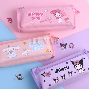 جامدادی دو زیپ کرومی و دوستان