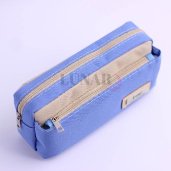 جامدادی دو زیپ دو رنگ