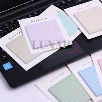 کاغذنوت رنگی خط دار ۵۰ برگ کیفت