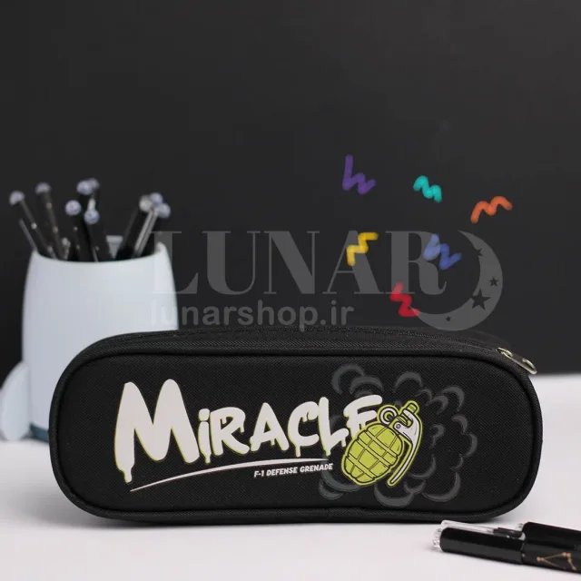 جامدادی دو زیپ miracle
