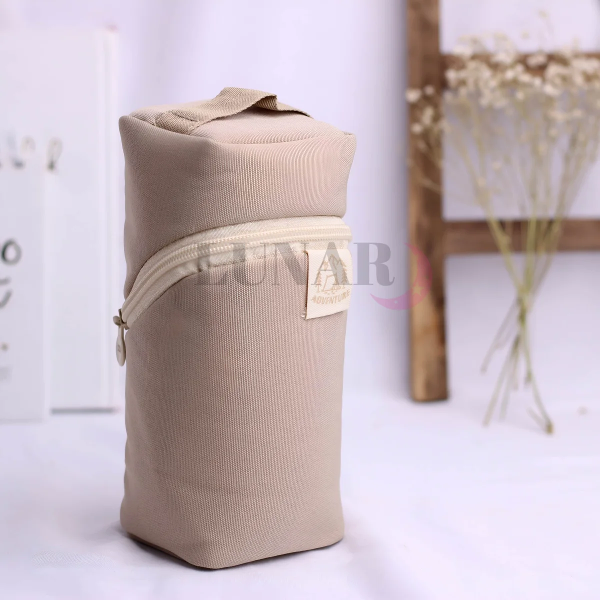 جامدادی تک زیپ پارچه‌ ای